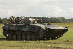 Ein Schützenpanzerwagen BMP1