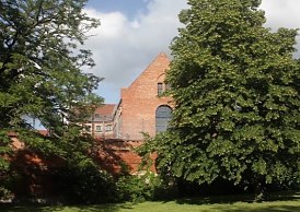 Ansicht der JVA von der Dom-Seite