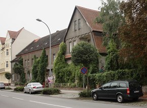 Sdwall auf Hhe der alten Molkerei
