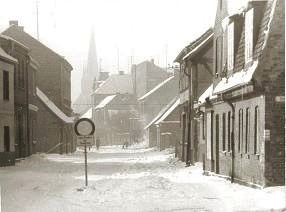 Der Uppstall in einem Winter Mitte der 80er Jahre